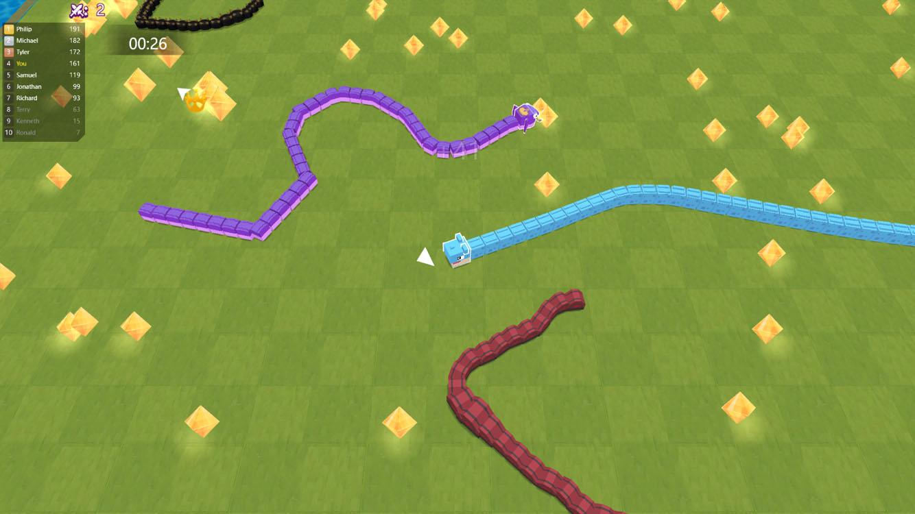 Merge Snake War screenshot