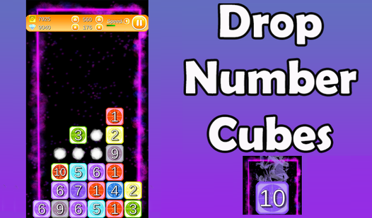 Drop Number Cubes