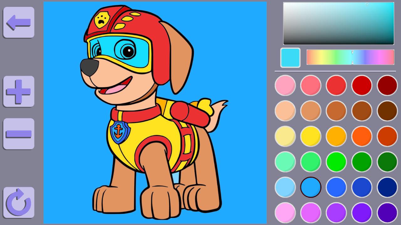 Colouring book Paw Patrol screenshot