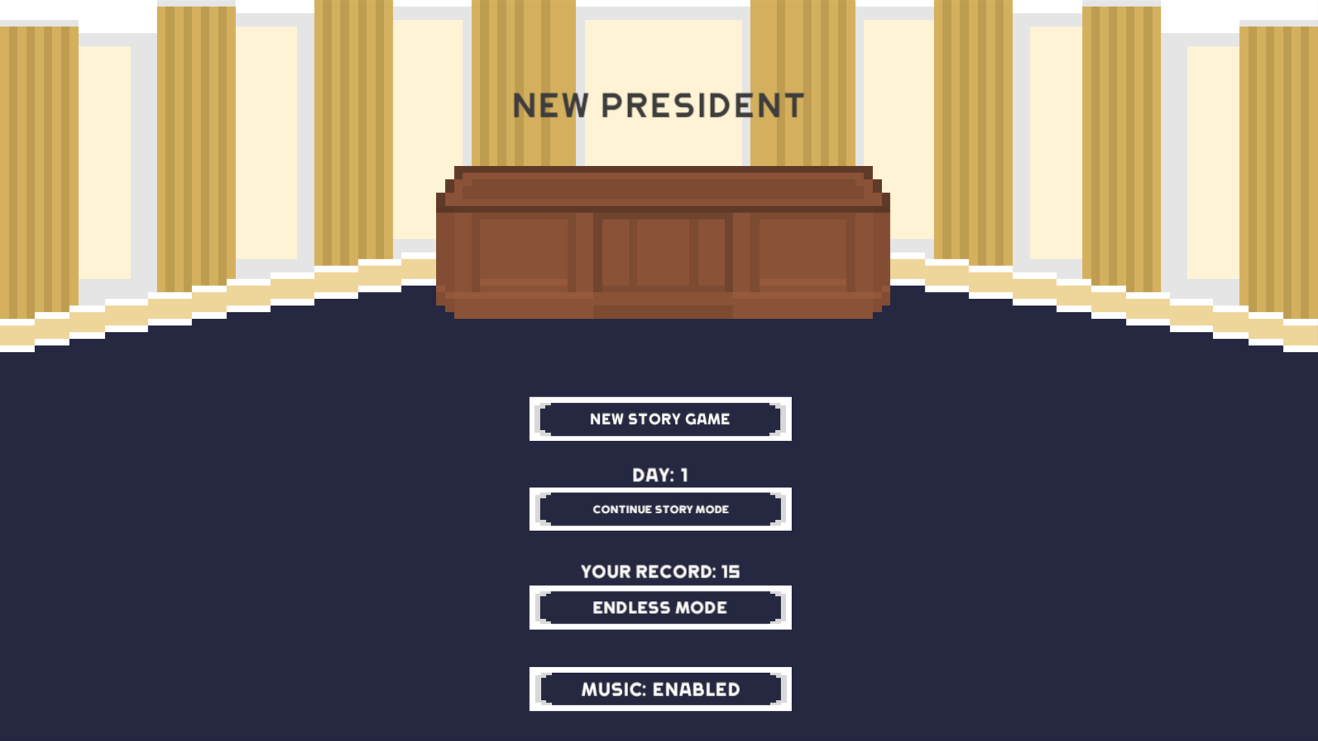 New President — screenshot 3