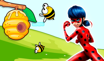 Help Lady Bug: Protect her from her Enemies!
