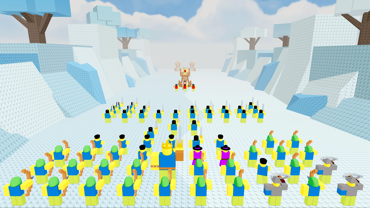 Obby: Build an Army of 1000 Noobs! screenshot