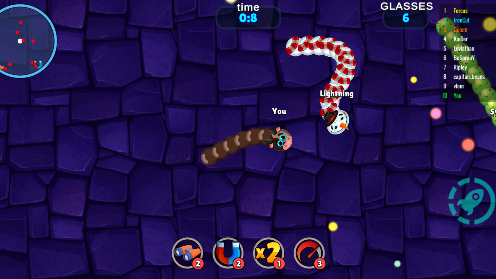 Slitherio Online screenshot
