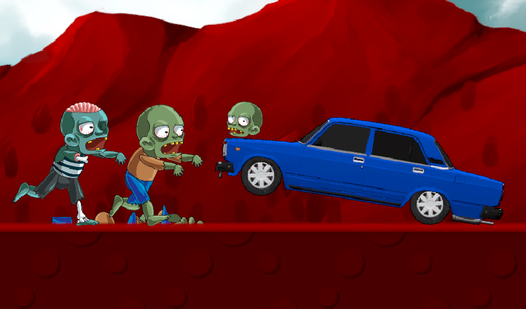 Zombie Hill Racing Climb: Russian Cars