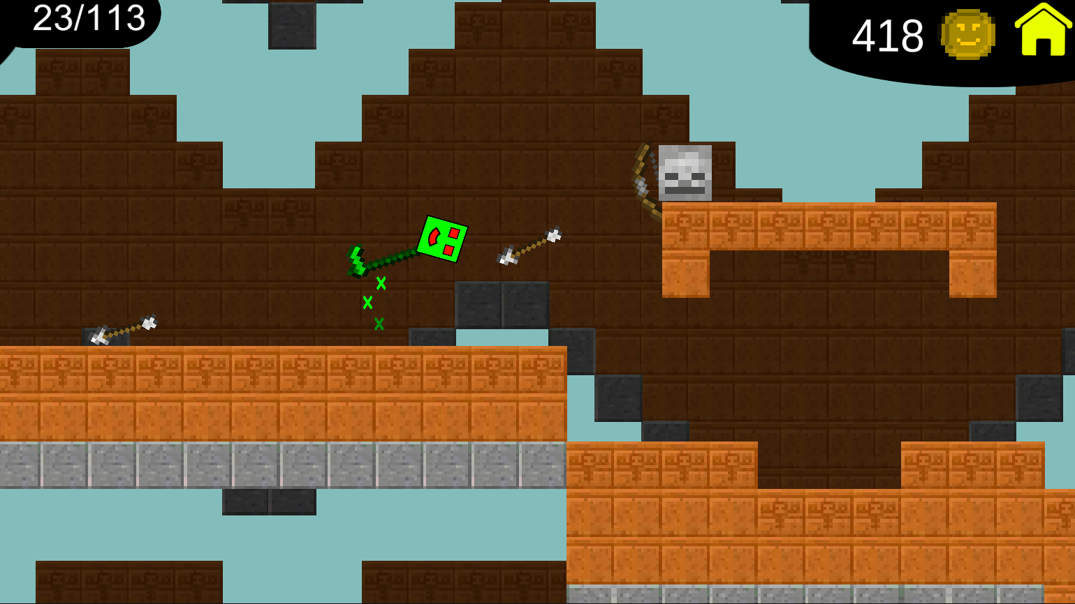 Geo Dash Mine screenshot