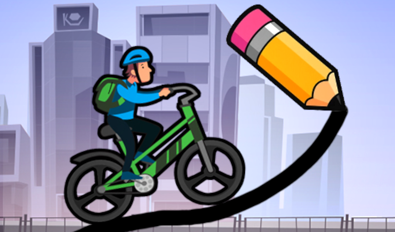 Draw The Bike Bridge game cover