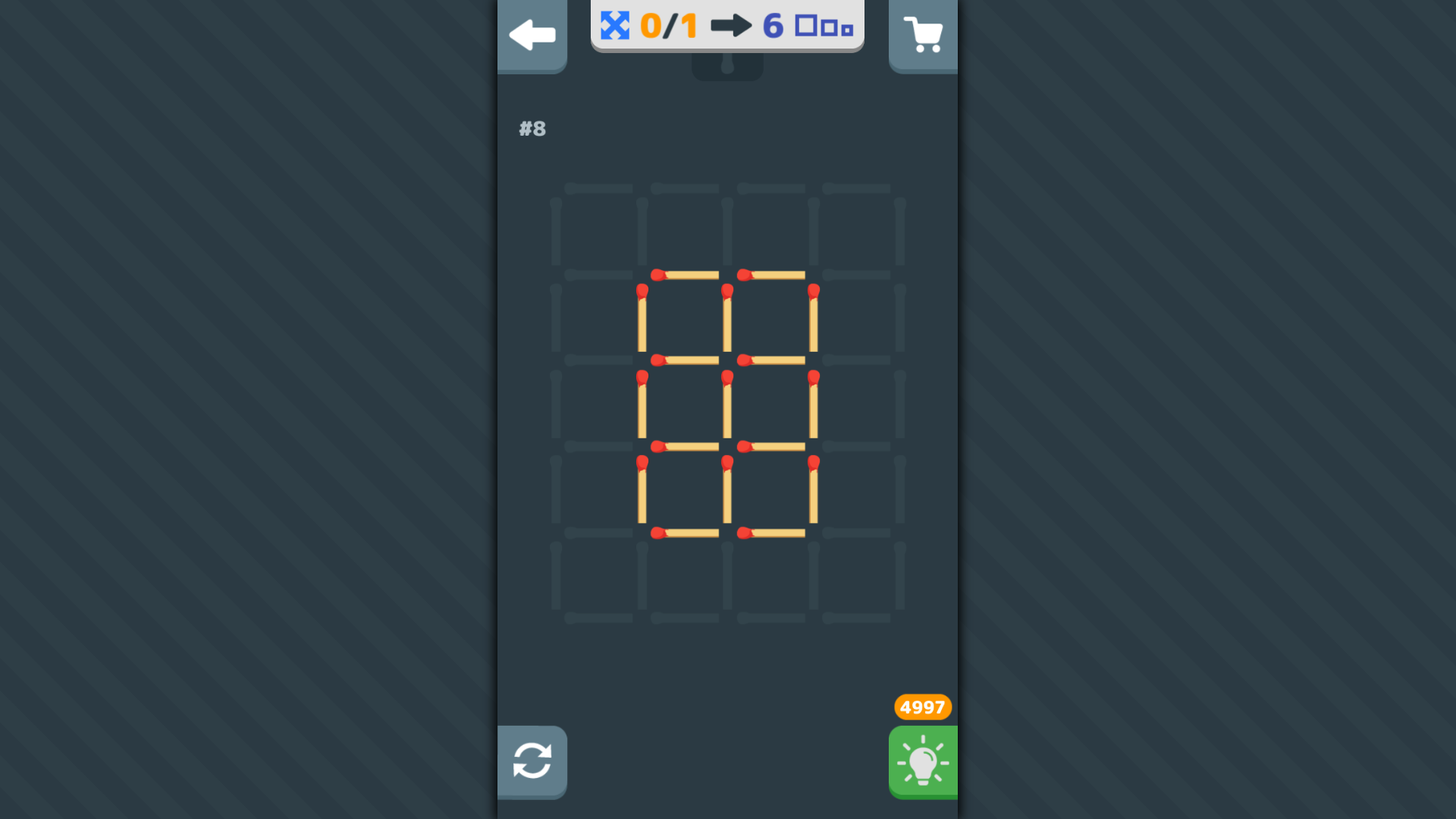 Matchstick Puzzle screenshot