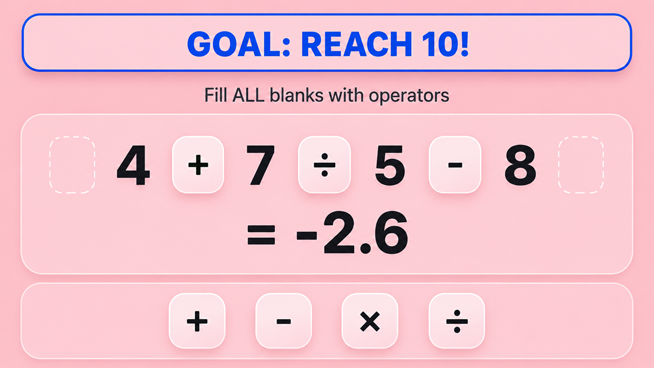 4 = 10 Math Magic — screenshot 1