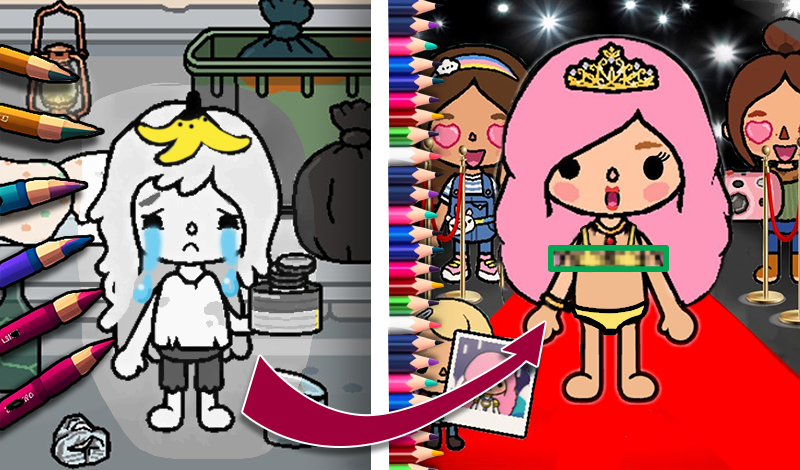 Color Game Toca Boca for kids game cover