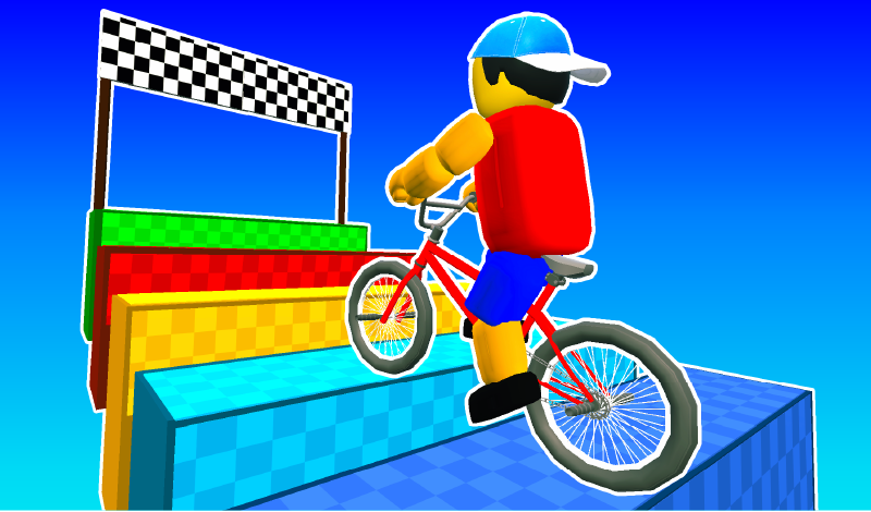 Obby Bike Rider game cover