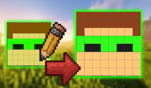 Draw YouTubers across the Mine