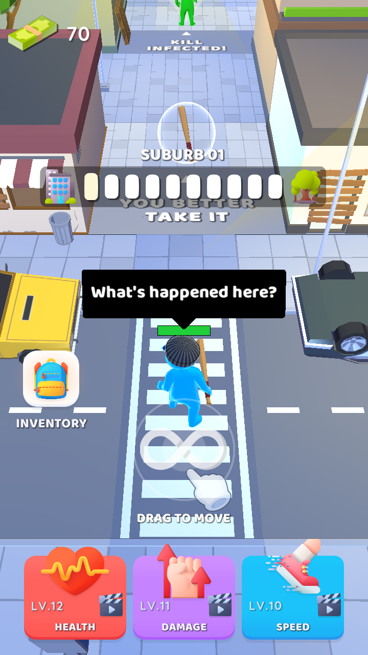Stick vs Zombies: City Escape screenshot 9