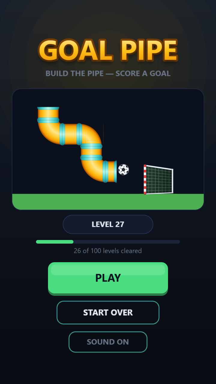Goal Pipe screenshot 3