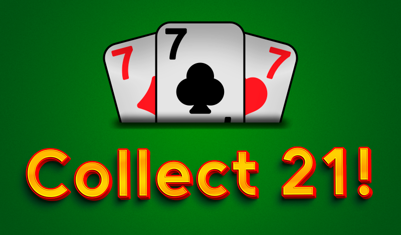 Collect 21! game cover
