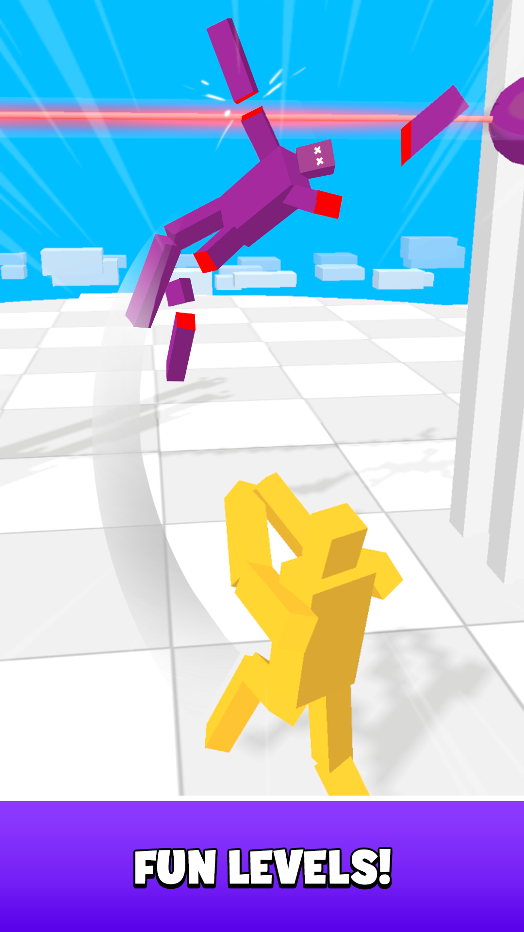 Ragdoll Battle Royale! Throw Down the Enemy! screenshot 8