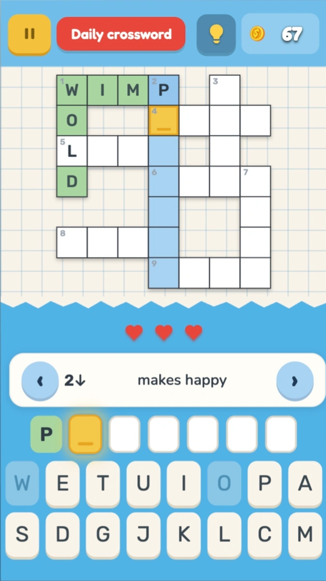 Cozy Crosswords screenshot 4