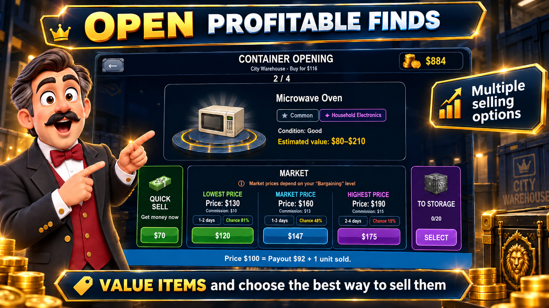 Container Auction Simulator screenshot 6