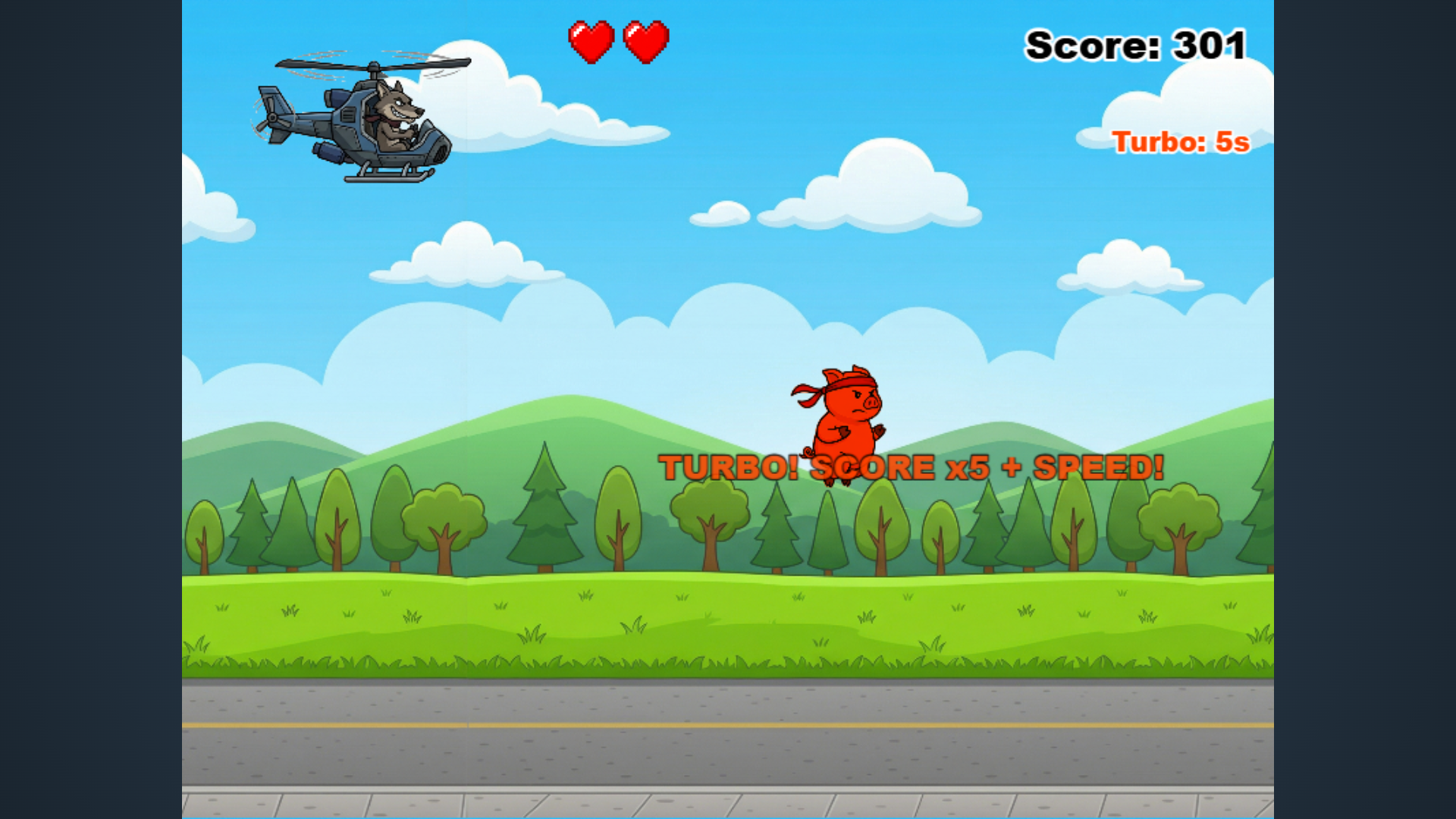 Rambo Pig: Survival — screenshot 3