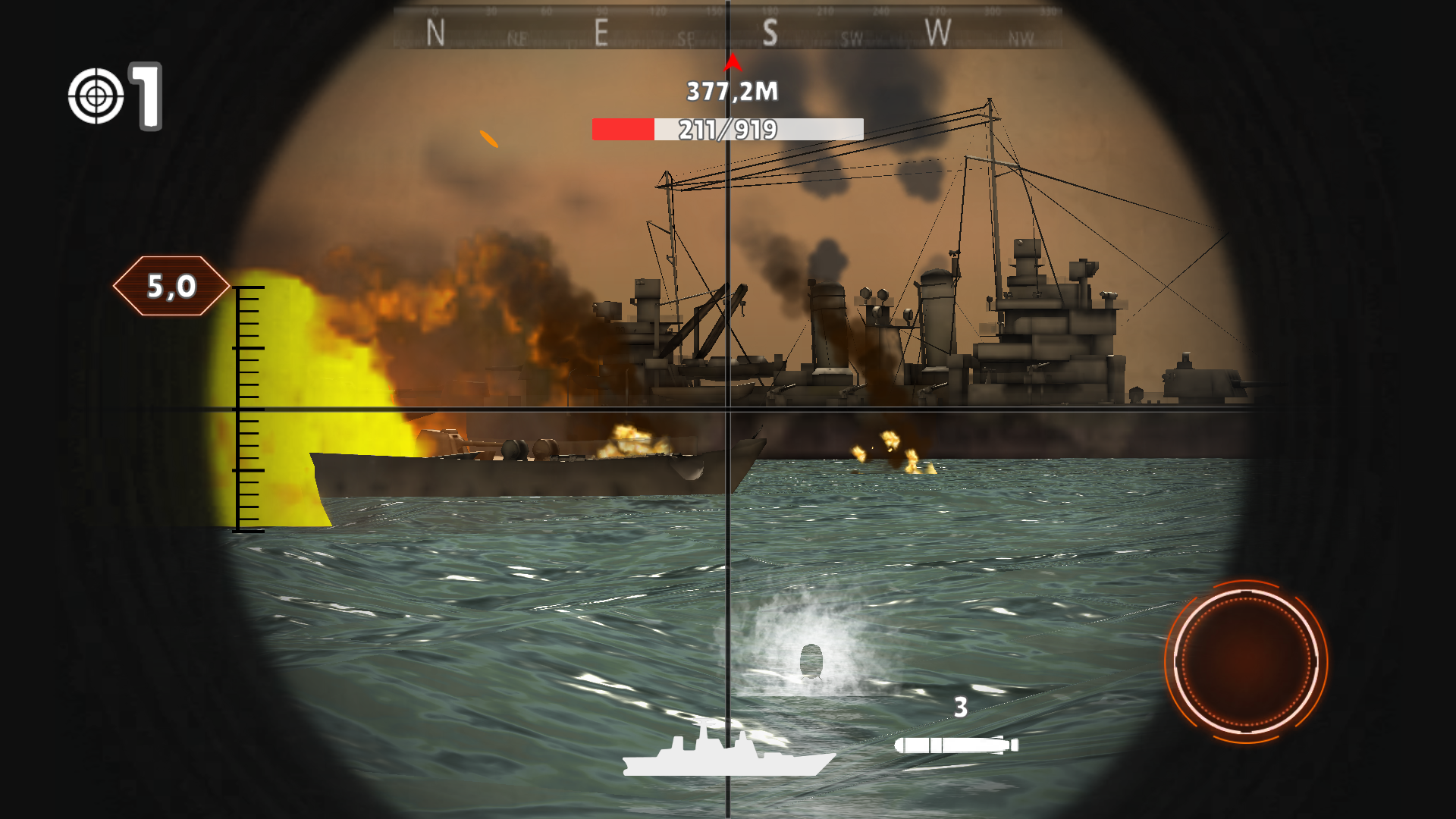 Ships Attack 3D — screenshot 2