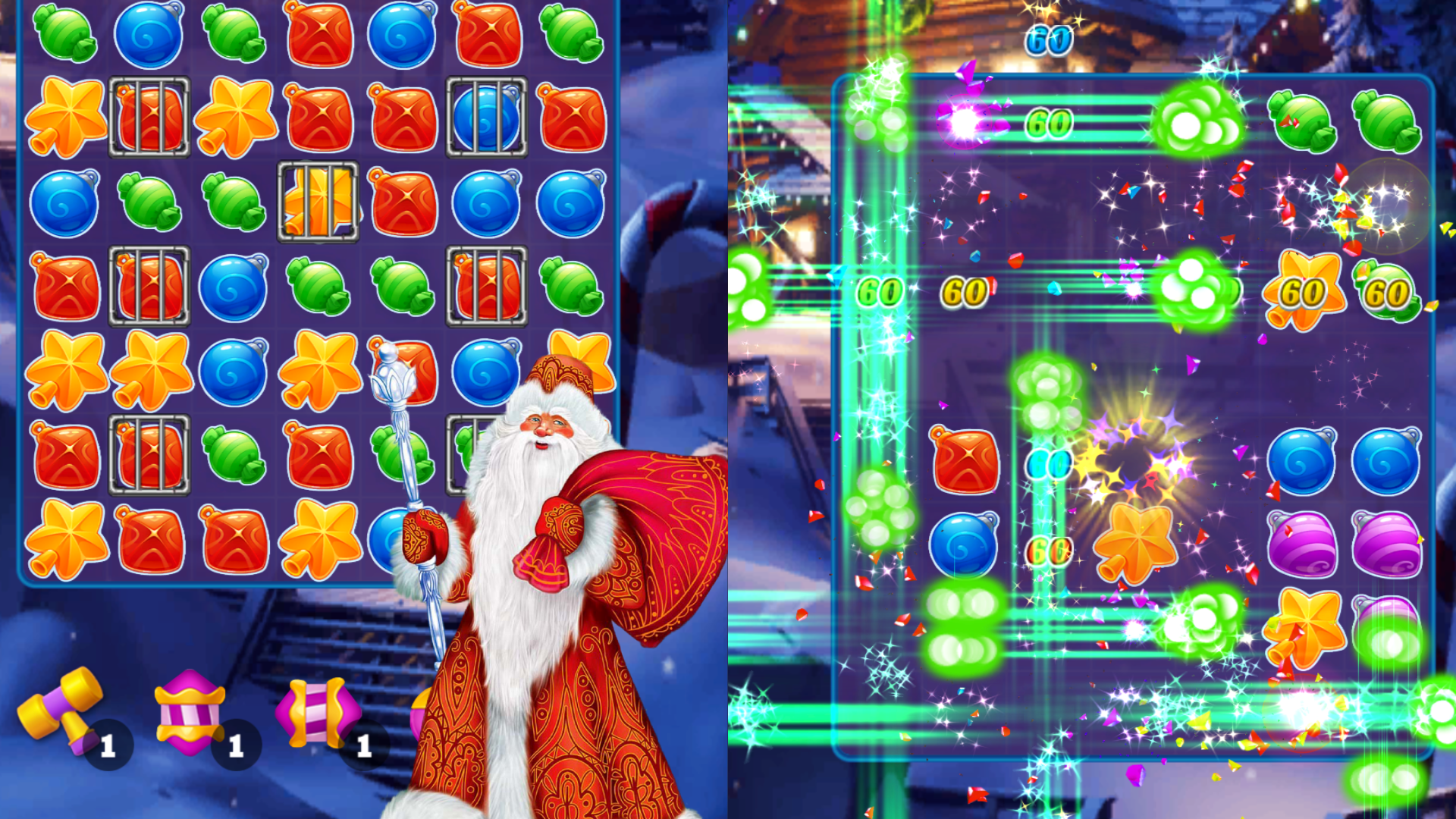 Christmas Match 3 screenshot