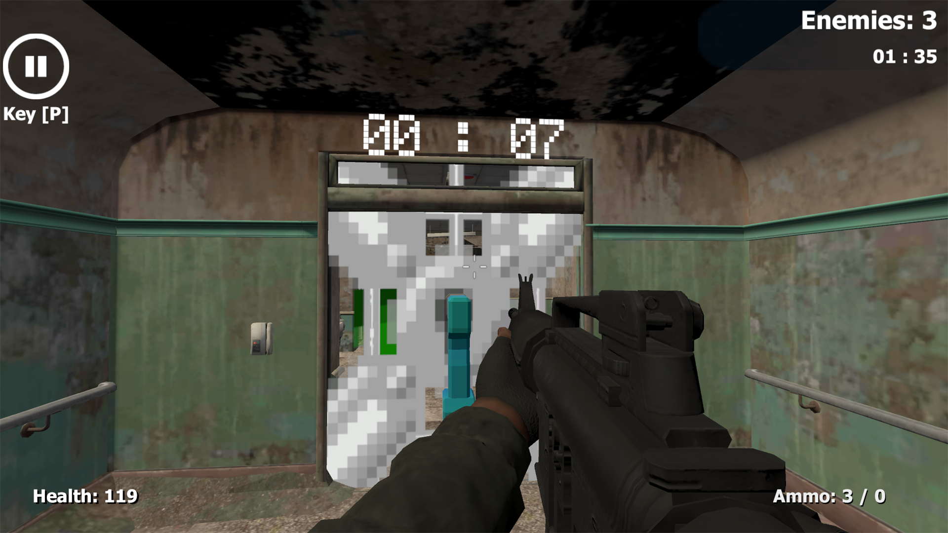 Escape from the Hospital - Shooter screenshot