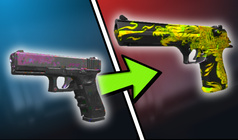Stand Case Simulator Knives and Skins