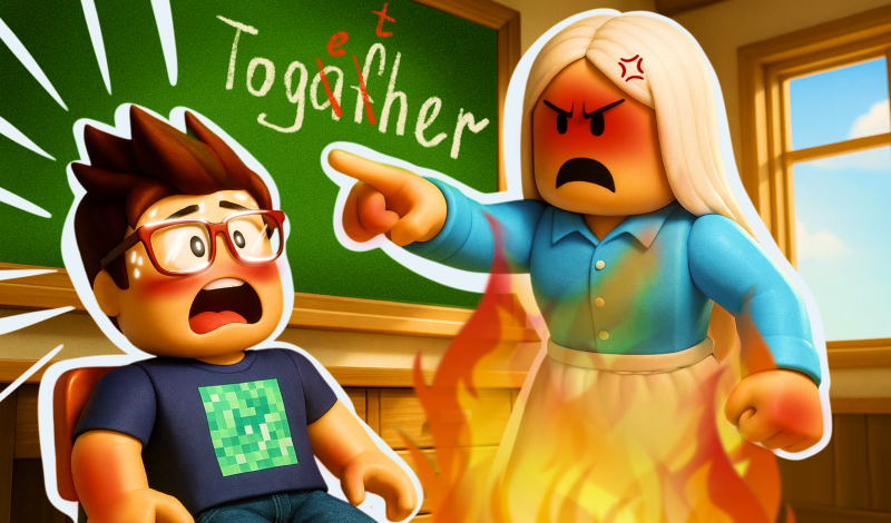 Obby: Teacher's punishment game cover
