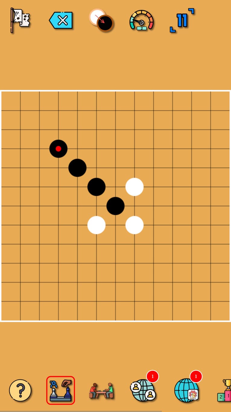 Gomoku: five stones in a row screenshot 14