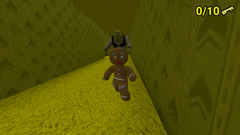 Escape from SHREK and FIONA backrooms