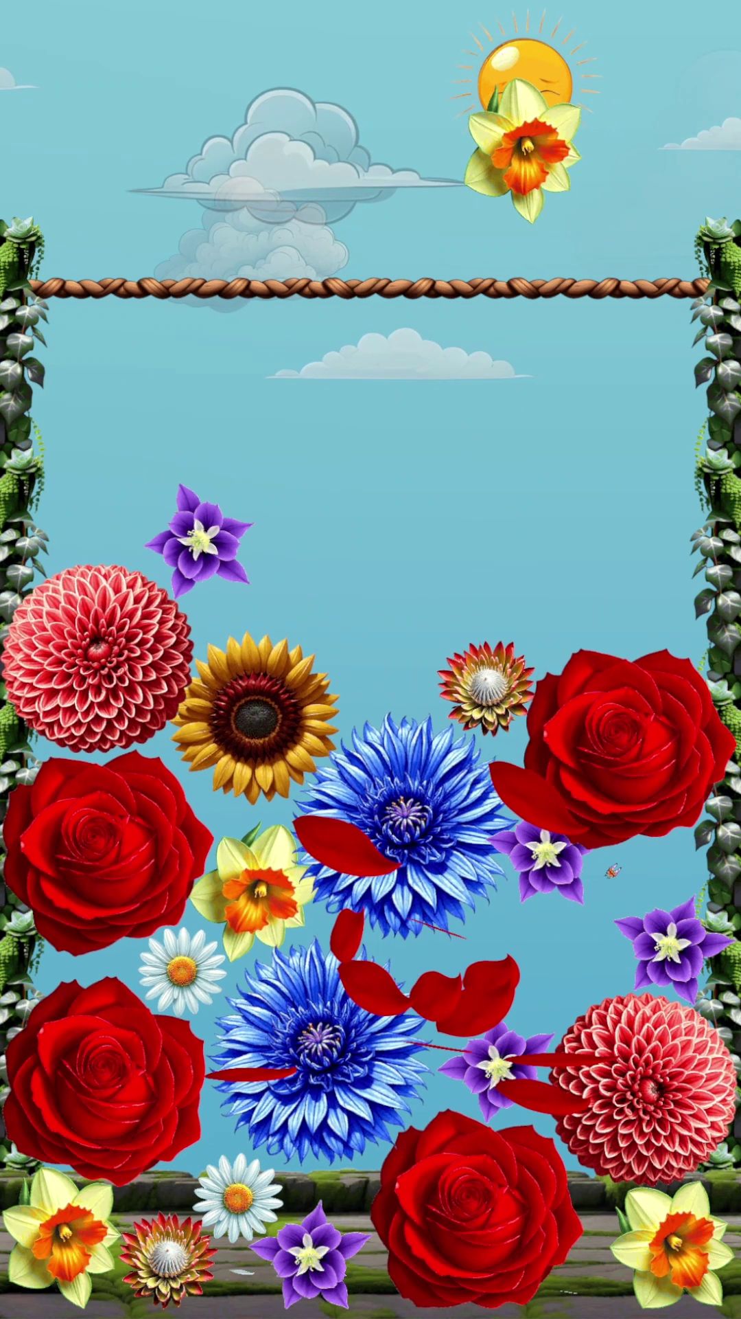 Merge flowers 2048 screenshot 10