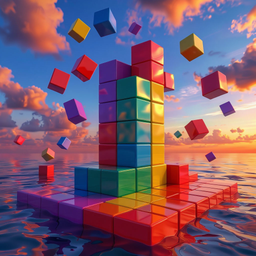 Falling figures: Put them in a row!