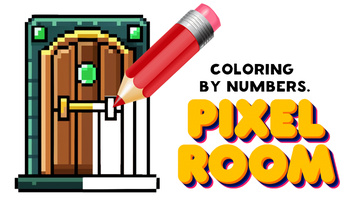 Coloring by Numbers. Pixel Room