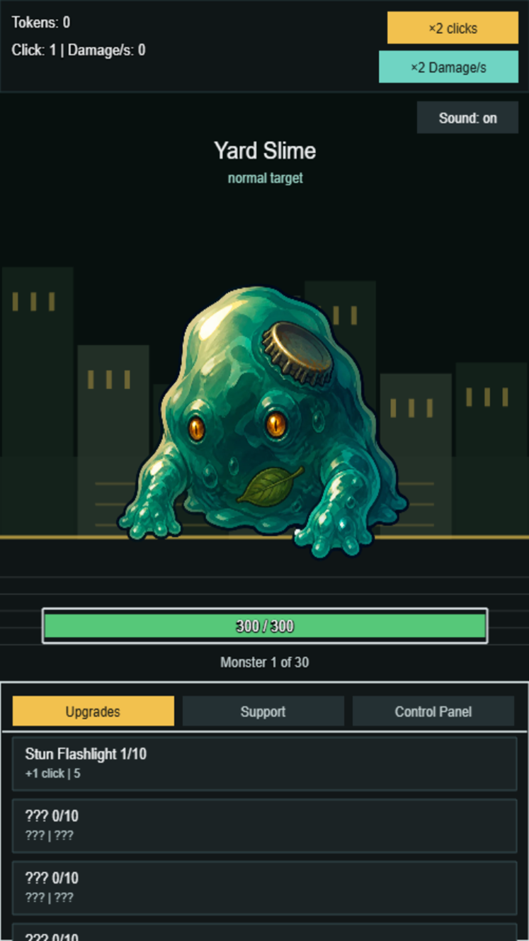 Clicker: City Monsters screenshot 4