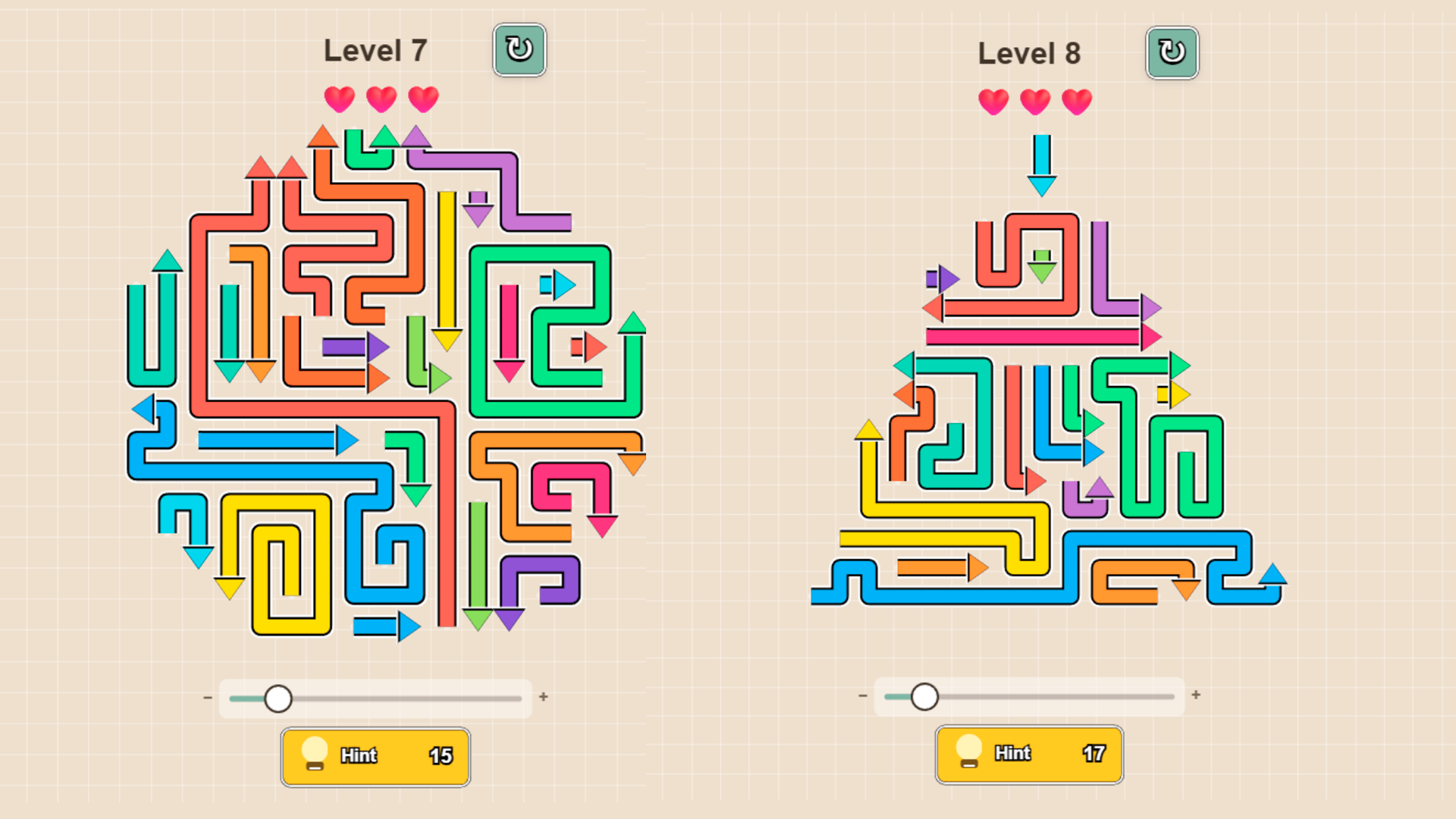 Arrows! Untangle the wires. — screenshot 2
