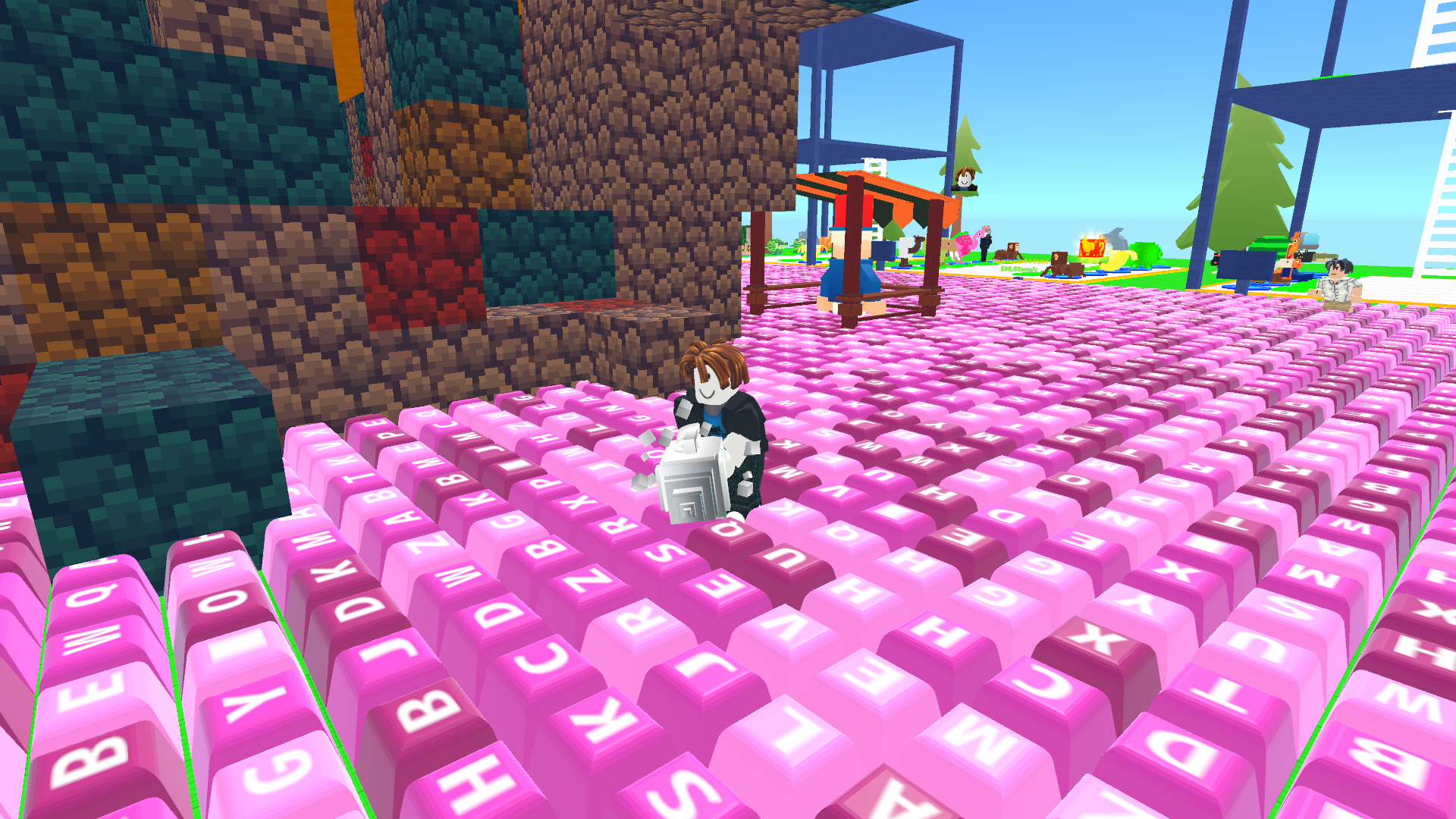 Mine Lucky Blocks: +1 Speed screenshot