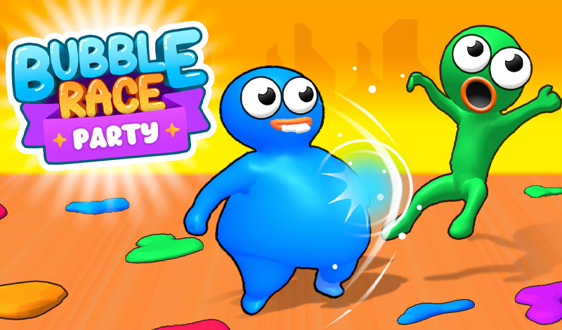 Bubble Race Party game cover