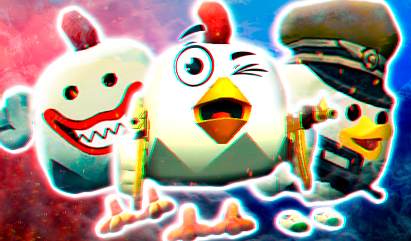 Chicken Gun Курочки! game cover