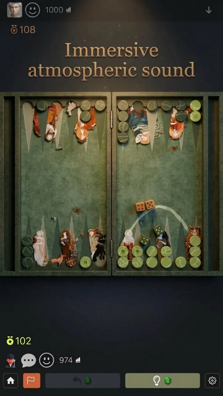 Backgammon Online 3D screenshot 8