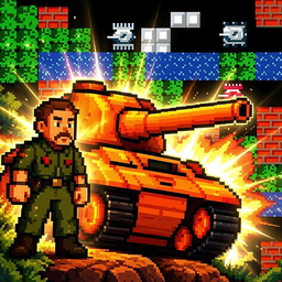 Retro Tanks: City Battle