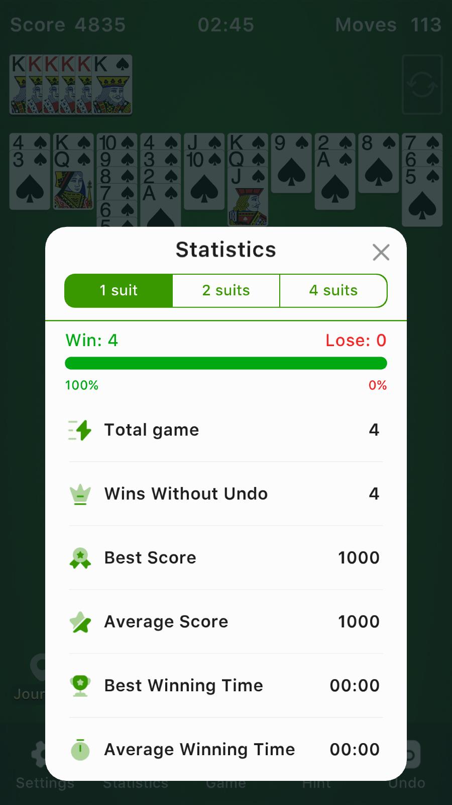 Solitaire Spider Master screenshot 12