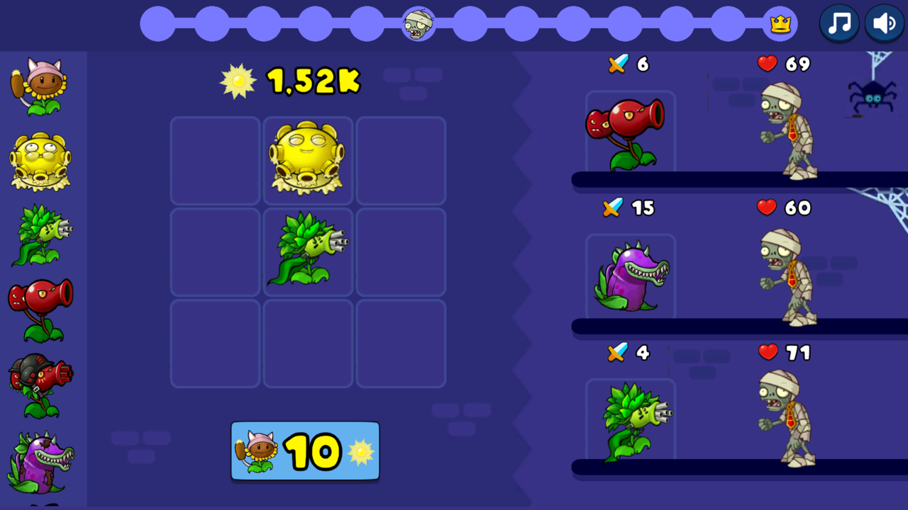 Merge hybrids from PVZ screenshot