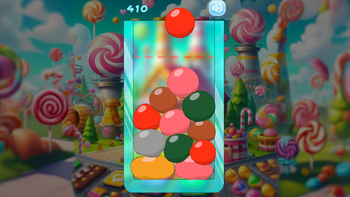 Merge the balls: Candy Factory