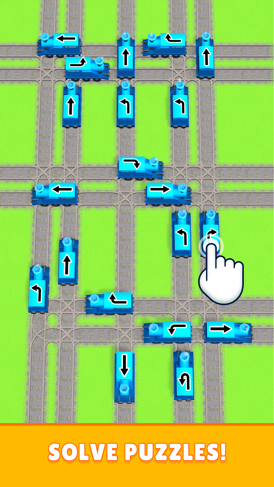 Railway Traffic Jam! Untangle the Trains! screenshot 6