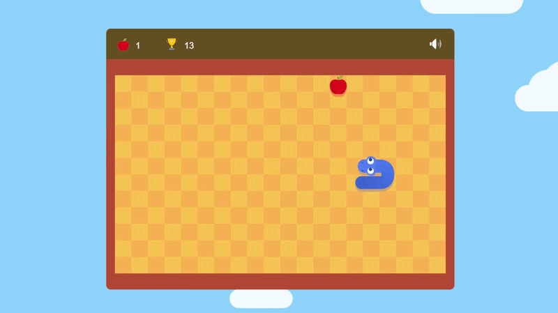 Браузерная змейка — screenshot 3