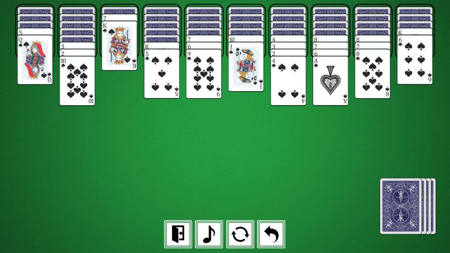 Simple Solitaire Spider - Screenshot 4
