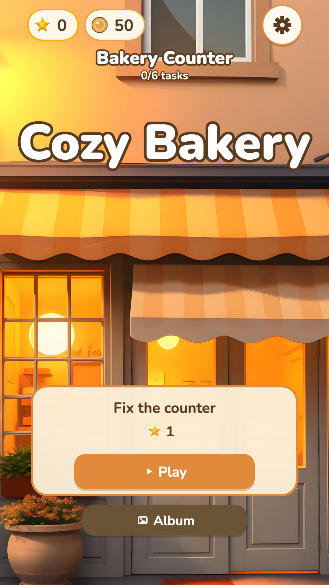 Cozy Bakery screenshot 1