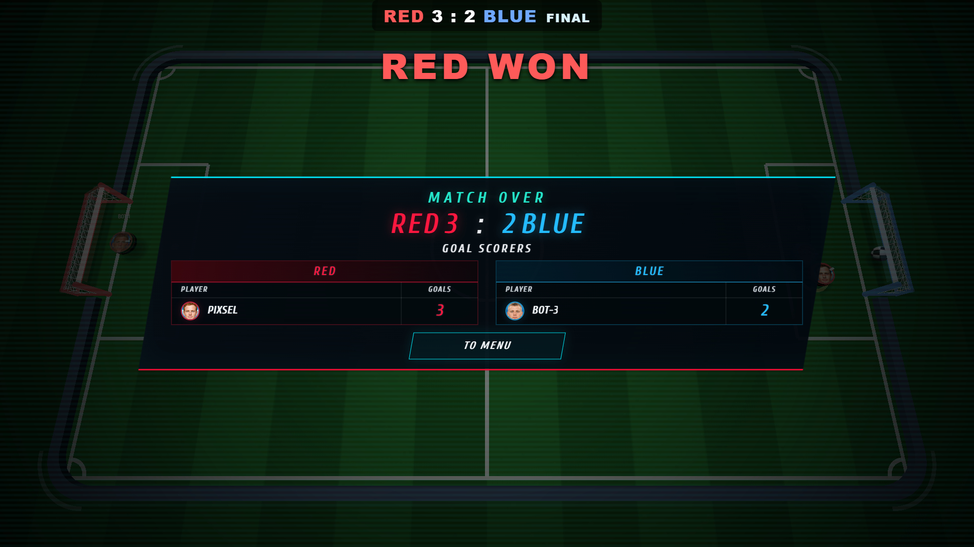 Football: online matches — screenshot 2