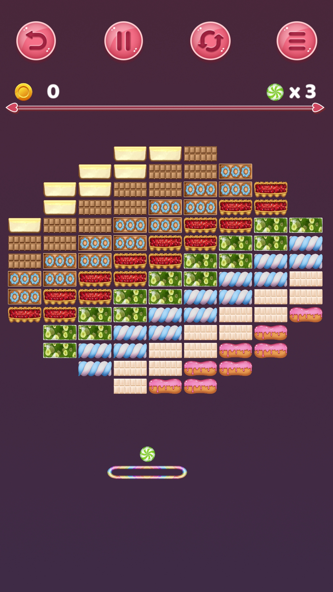 Arkanoid - smash sweet bricks screenshot 5