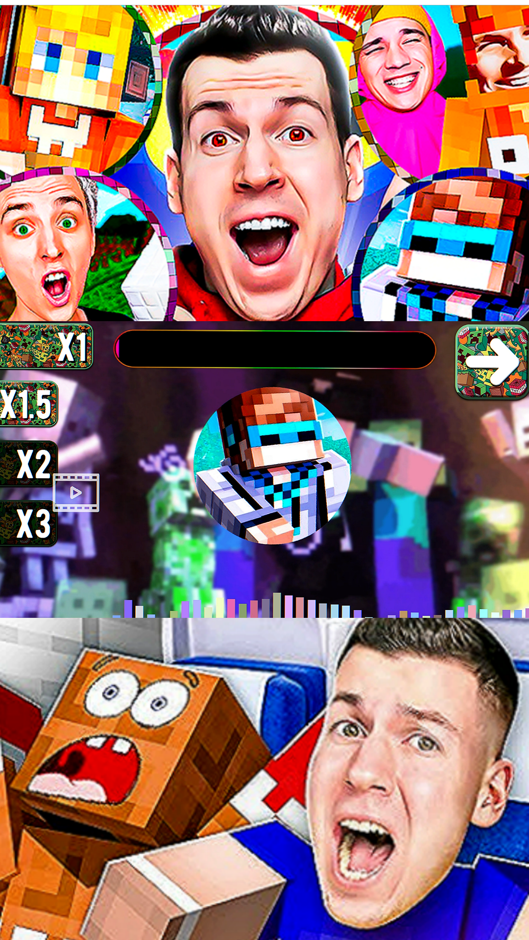 Mine Music 2! Lololoshka, Vladus, Kompot! screenshot 7
