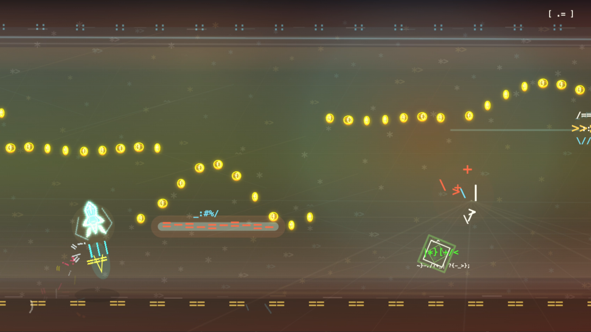 Пульс пикселей: ASCII-раннер — screenshot 8